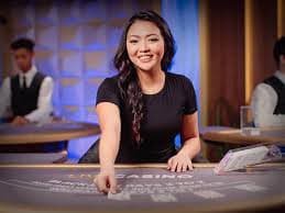 Relax Gaming HD studio with professional croupier dealing blackjack Relax Gaming HD studio with professional croupier dealing blackjack